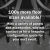 Black RGB Starlit Dance Floor System 16ft x 16ft