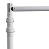 Pipe & Drape 1.8m – 4.2m Vertical Upright, White