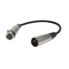 3-Pin Male – 5-Pin Female DMX Adaptor Cable Lead