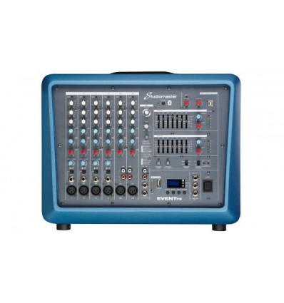 Event 78 Compact Box Mixer - 6 Mic / 2 Stereo Channel 500W